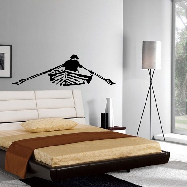Example of wall stickers: Barque